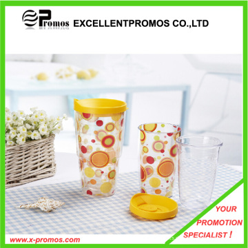 Werbung Logo Transparente Custom Plastic Cup (EP-M525511)